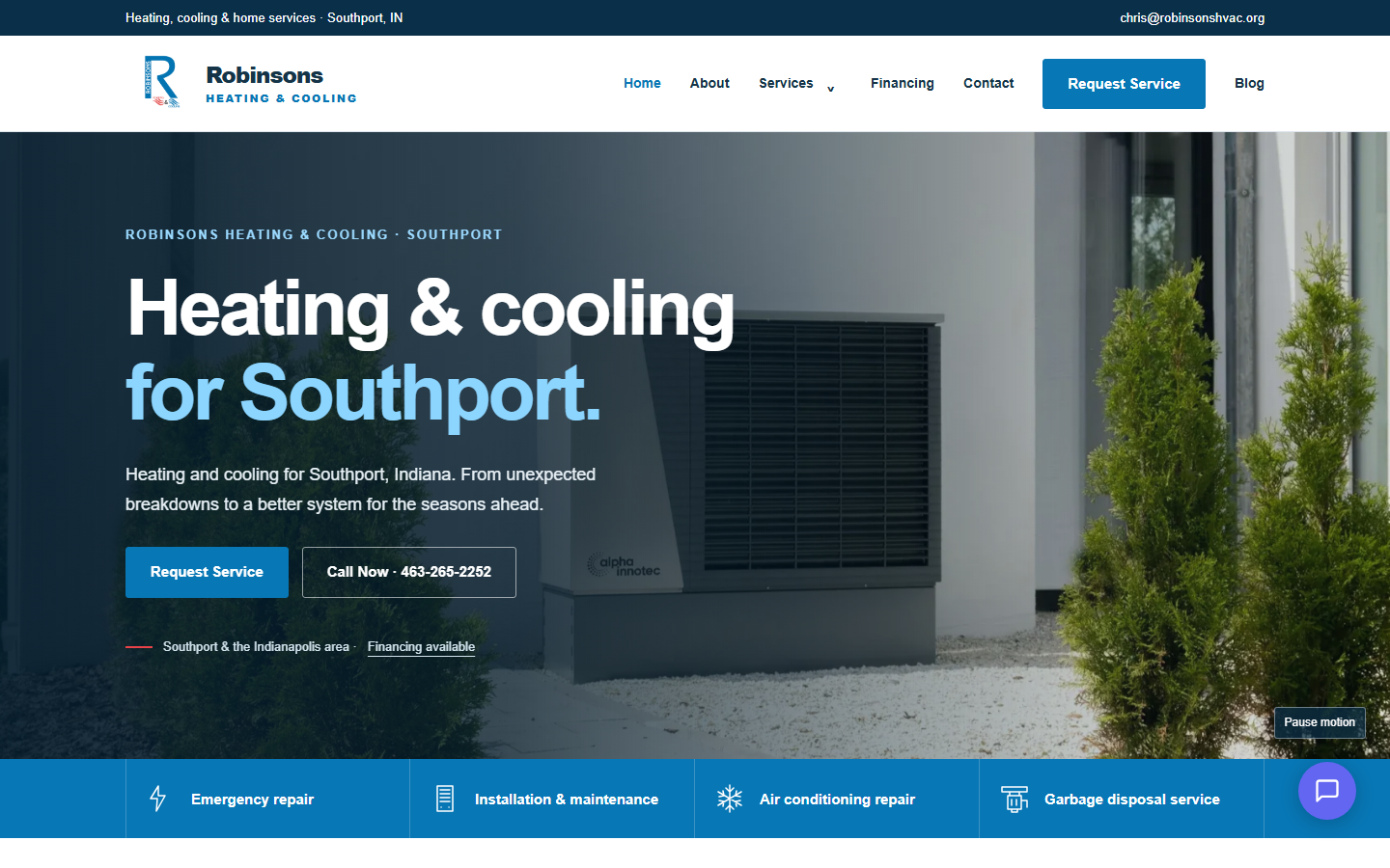 Current site